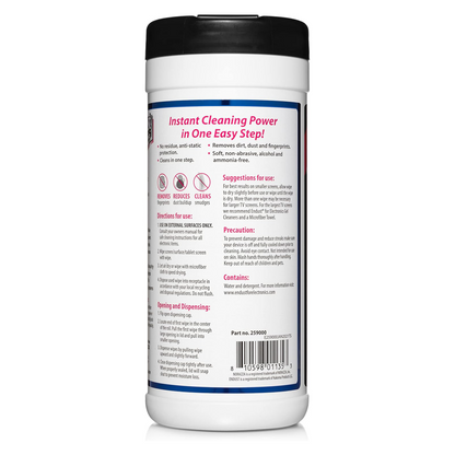 Endust for Electronics Multi Surface Cleaner Anti Static Wipes (70 Count)