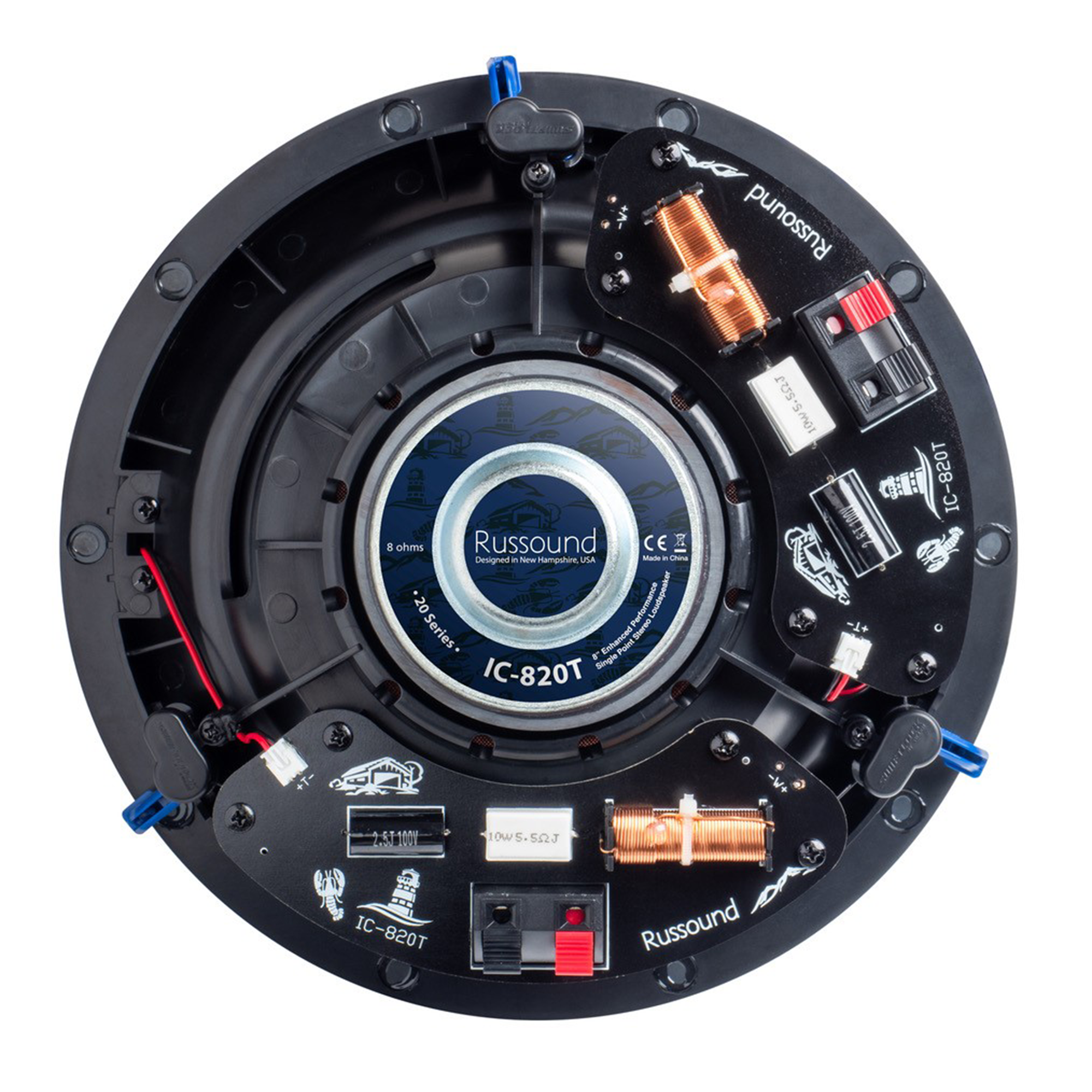Russound IC-820T 8" 2-Way In-Wall Speaker