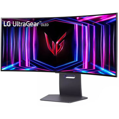 LG 34" UltraGear 1440p 240 Hz OLED Curved Gaming Monitor - 34GS95QE-B
