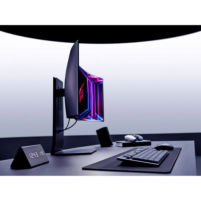 LG 34" UltraGear 1440p 240 Hz OLED Curved Gaming Monitor - 34GS95QE-B