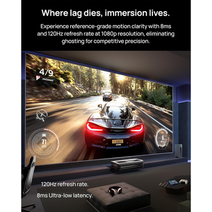 AWOL Vision LTV-3500 Pro 3000-Lumen XPR 4K 3D RGB Laser Projector