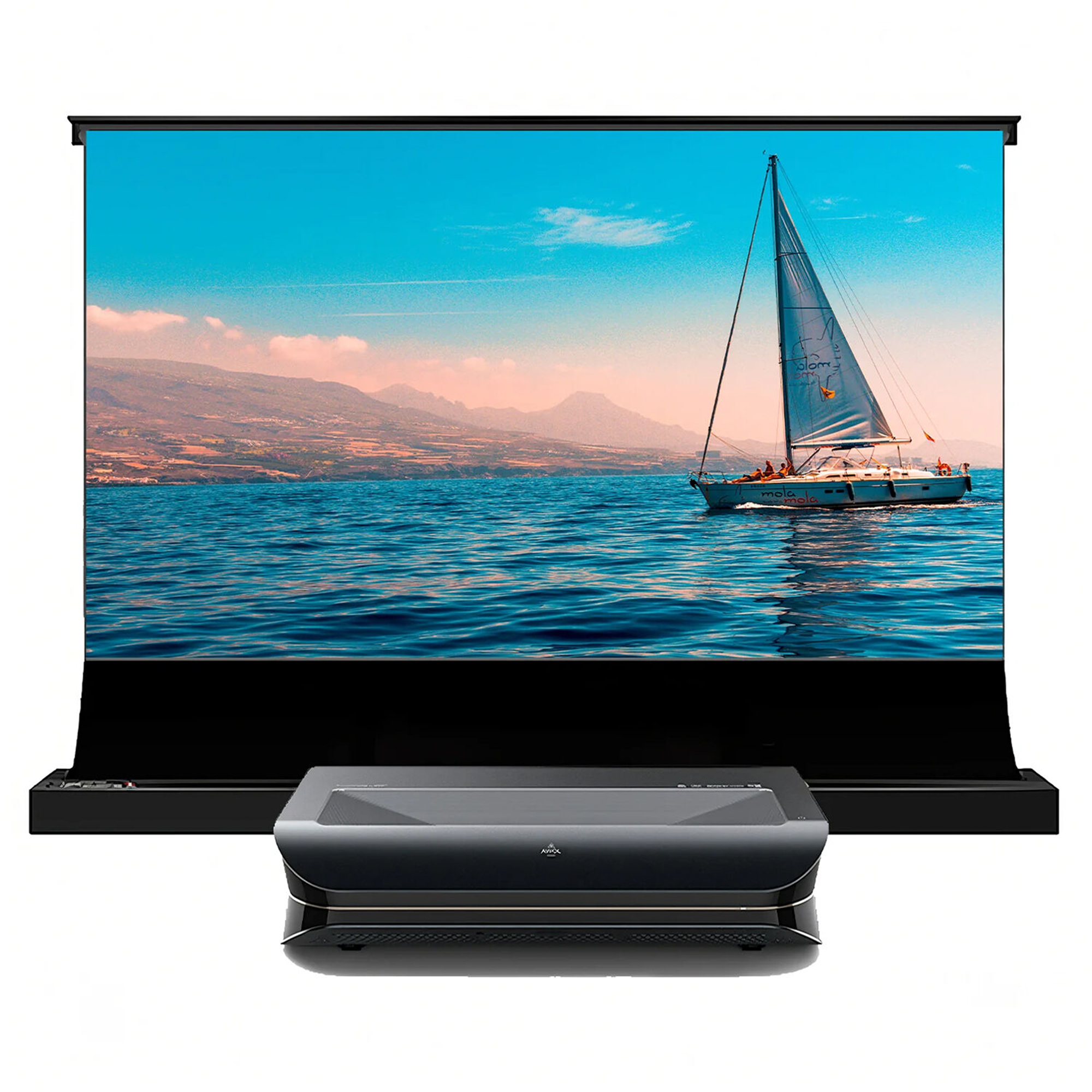 AWOL Vision LTV-3500 Pro 3000-Lumen XPR 4K 3D RGB Laser Projector