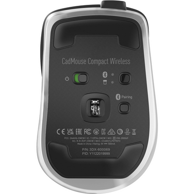 3Dconnexion CadMouse Compact Wireless Mouse - 3DX-700118