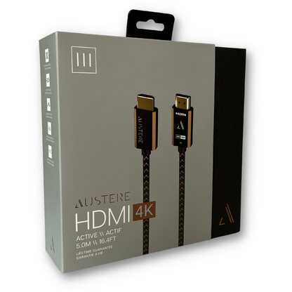 Austere III Series 4K Premium HDMI Cable (16.4') - Premium Certified High Speed HDMI cable with Ethernet