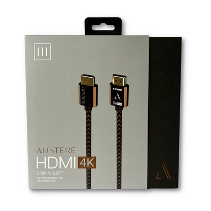 Austere III Series 4K Premium HDMI Cable (8.2') - Premium Certified High Speed HDMI cable with Ethernet