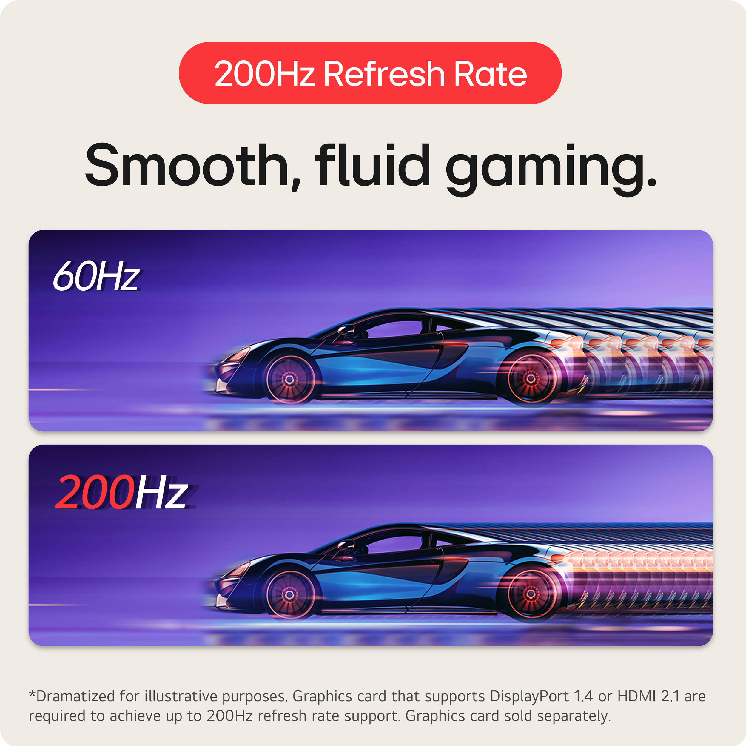LG UltraGear 44.5" DQHD HDR 200 Hz Curved Ultrawide Gaming Monitor