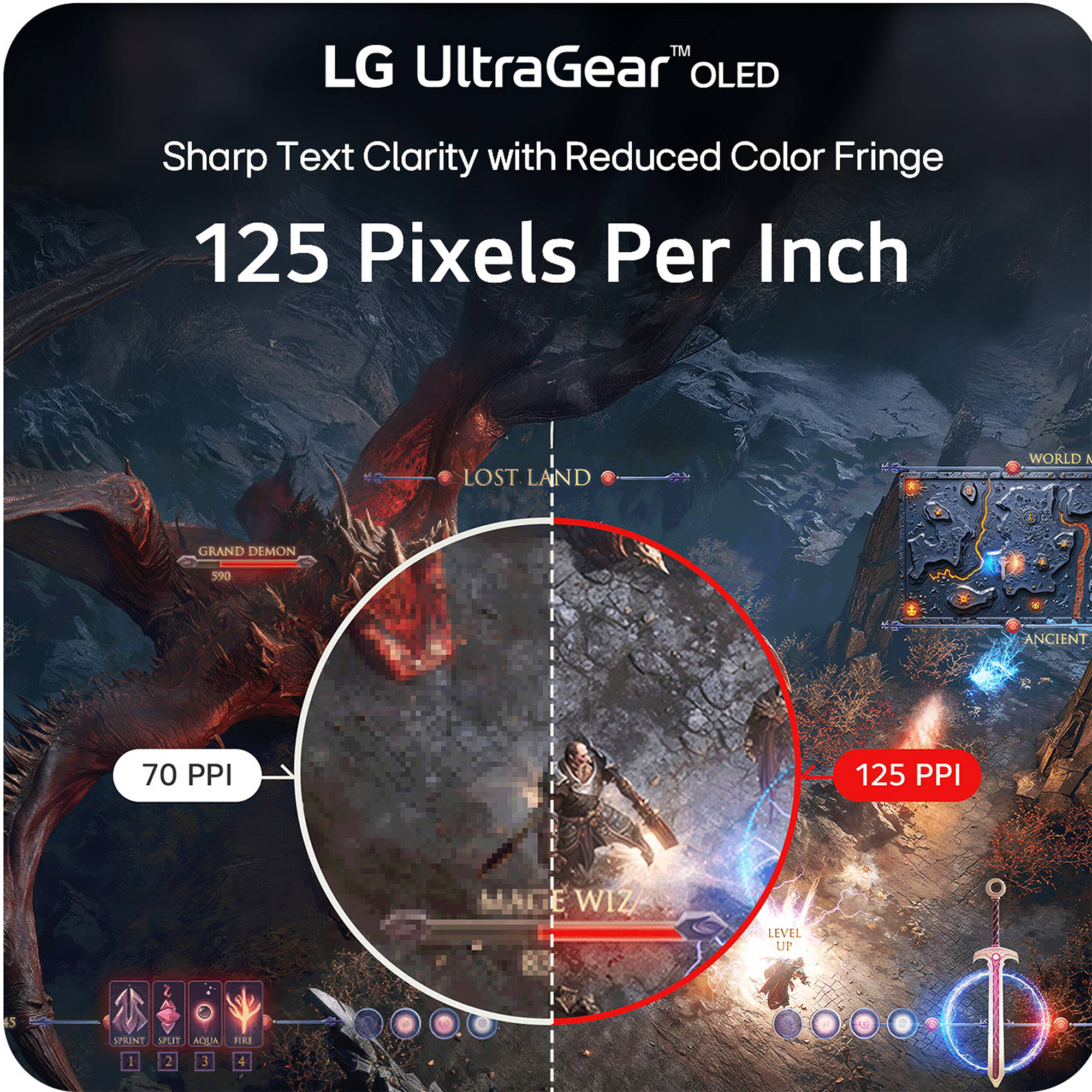 LG UltraGear™ OLED 44.5" 5K2K HDR Dual Mode 165 Hz Curved Gaming Monitor