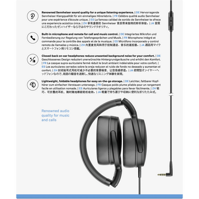 Sennheiser HD 400S Over-Ear Headphones