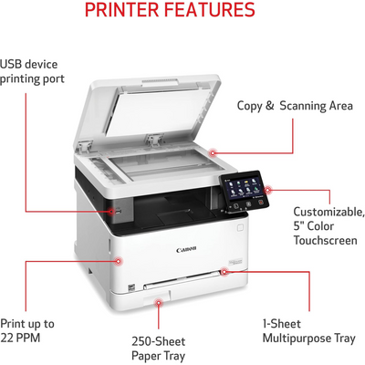 Canon imageCLASS MF652cw Multifunction Wireless Color Laser Printer