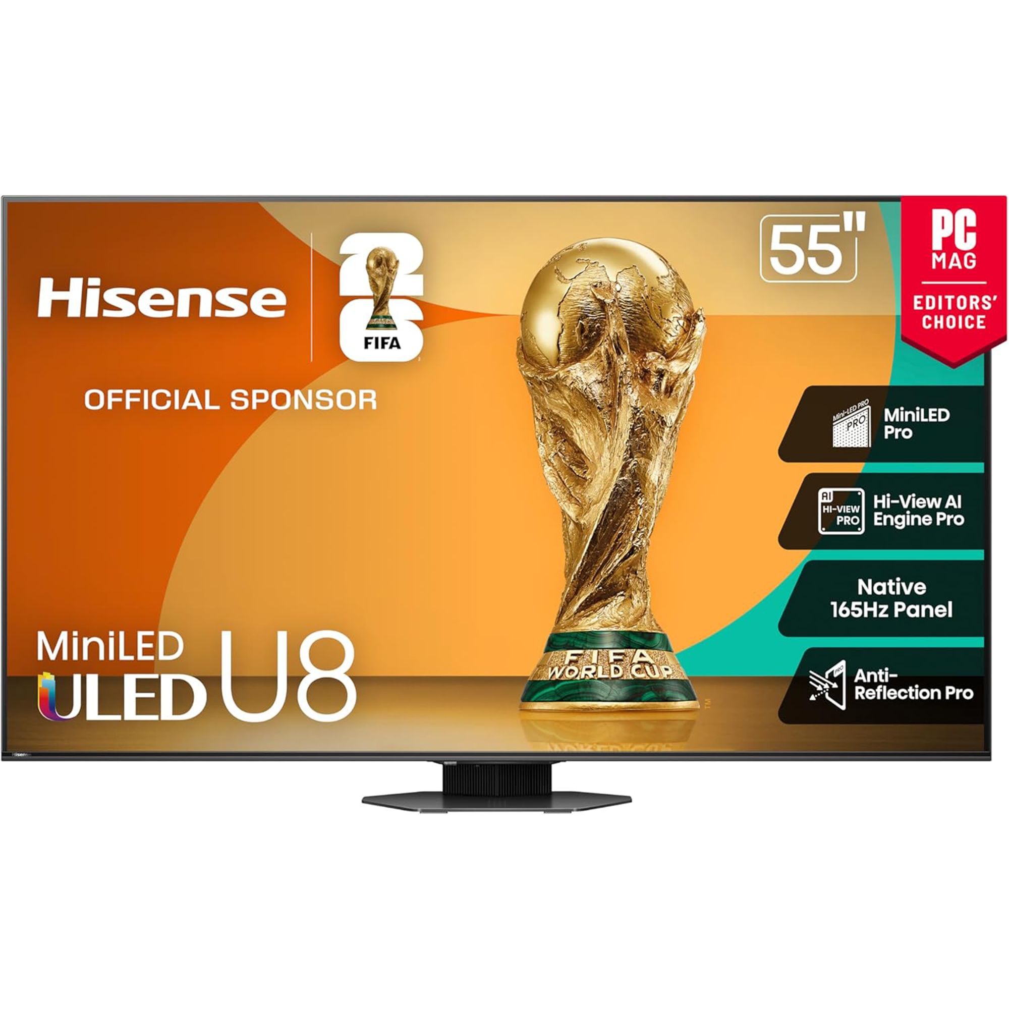 Hisense 55" Class U8 Series MiniLED ULED 4K Google TV - 55U8QG