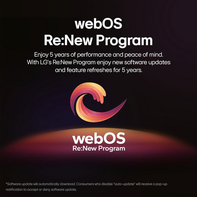 LG 55" UA77 Series 4K UHD AI Smart TV (2025)