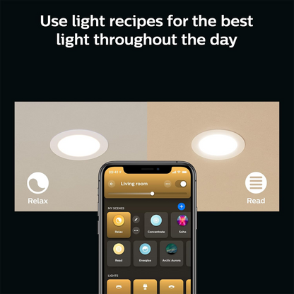 Philips Hue Smart Slim 6″ LED Downlight – White and Color Ambiance