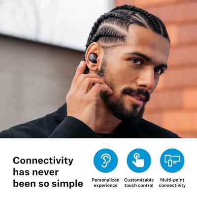 Sennheiser MOMENTUM True Wireless 4 Noise-Canceling Earbuds (Black Graphite)