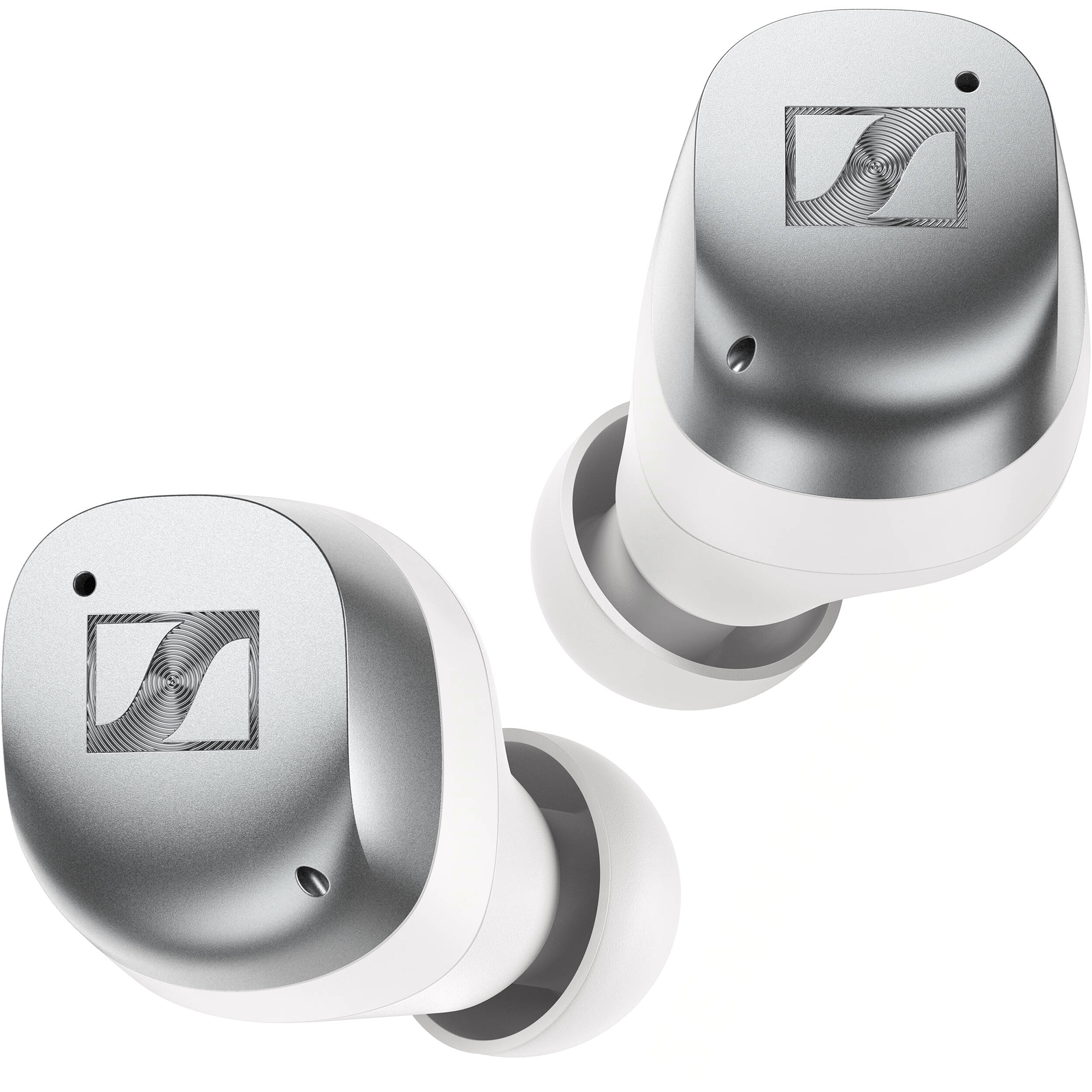 Sennheiser MOMENTUM True Wireless 4 Noise-Canceling Earbuds (White Silver)