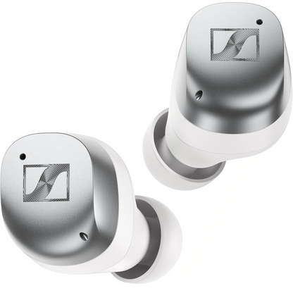 Sennheiser MOMENTUM True Wireless 4 Noise-Canceling Earbuds (White Silver)