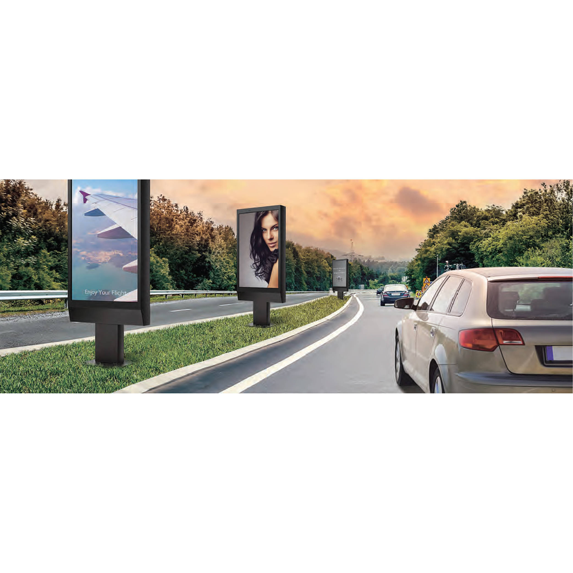 LG 75XE3C 75" (75.52” Diagonal) Digital Outdoor Commercial Signage