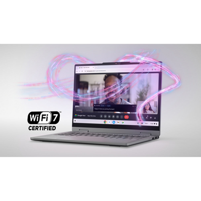 Lenovo 14IRU10 83LL000LUS 14" Touchscreen Convertible 2 in 1 Chromebook Plus - WUXGA - 60 Hz - Intel Core 5 120U - 8 GB - 256 GB SSD - English Keyboard - Luna Gray