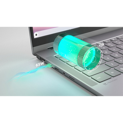 Lenovo 14IRU10 83LL000LUS 14" Touchscreen Convertible 2 in 1 Chromebook Plus - WUXGA - 60 Hz - Intel Core 5 120U - 8 GB - 256 GB SSD - English Keyboard - Luna Gray