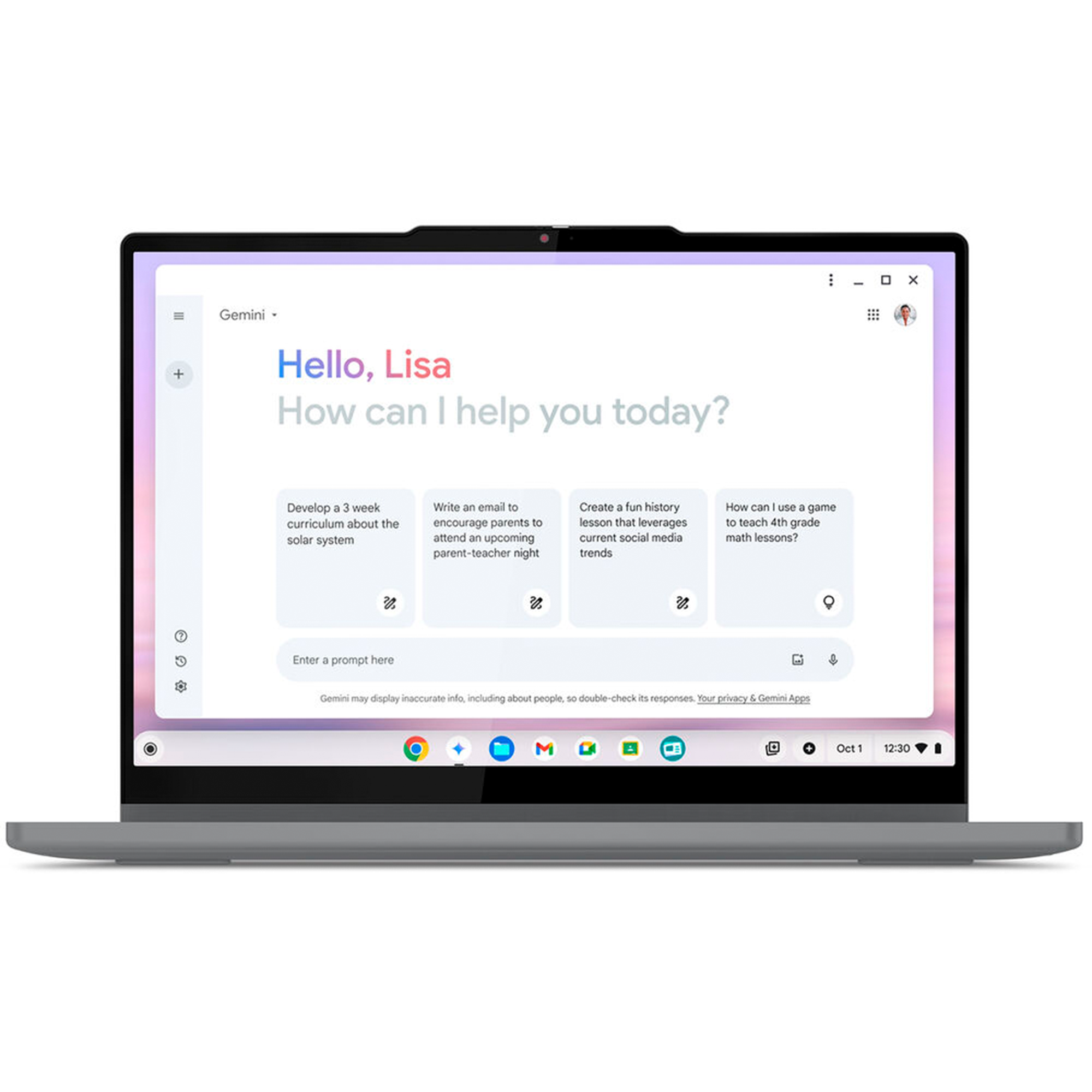 Lenovo 14IRU10 83LL000LUS 14" Touchscreen Convertible 2 in 1 Chromebook Plus - WUXGA - 60 Hz - Intel Core 5 120U - 8 GB - 256 GB SSD - English Keyboard - Luna Gray