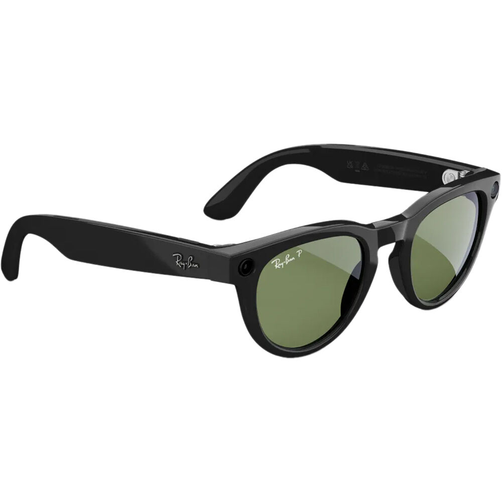 Meta Ray-Ban Headliner Ai Glasses with Polarization - Standard (Shiny Black)