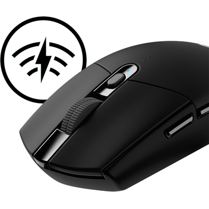 Logitech G G305 LIGHTSPEED Wireless Mouse (Black)