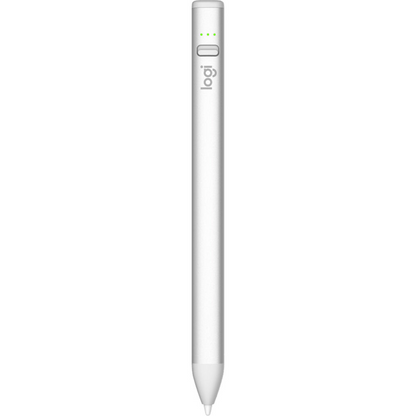 Logitech Crayon Digital Pencil for iPads with USB-C Port (Silver)