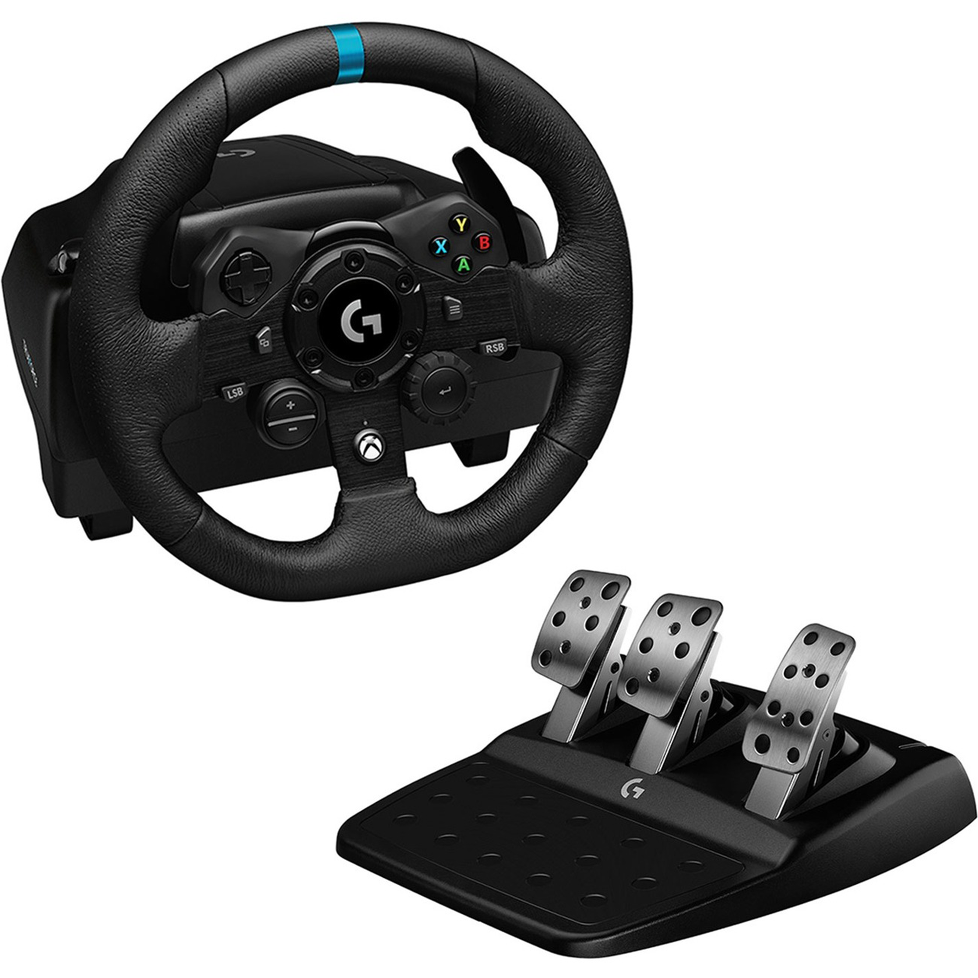 Logitech G923 Racing Wheel and Pedals – Xbox Series X|S, Xbox One, and PC
