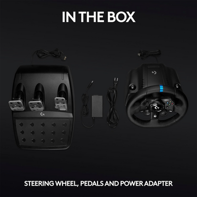 Logitech G923 Racing Wheel and Pedals – Xbox Series X|S, Xbox One, and PC