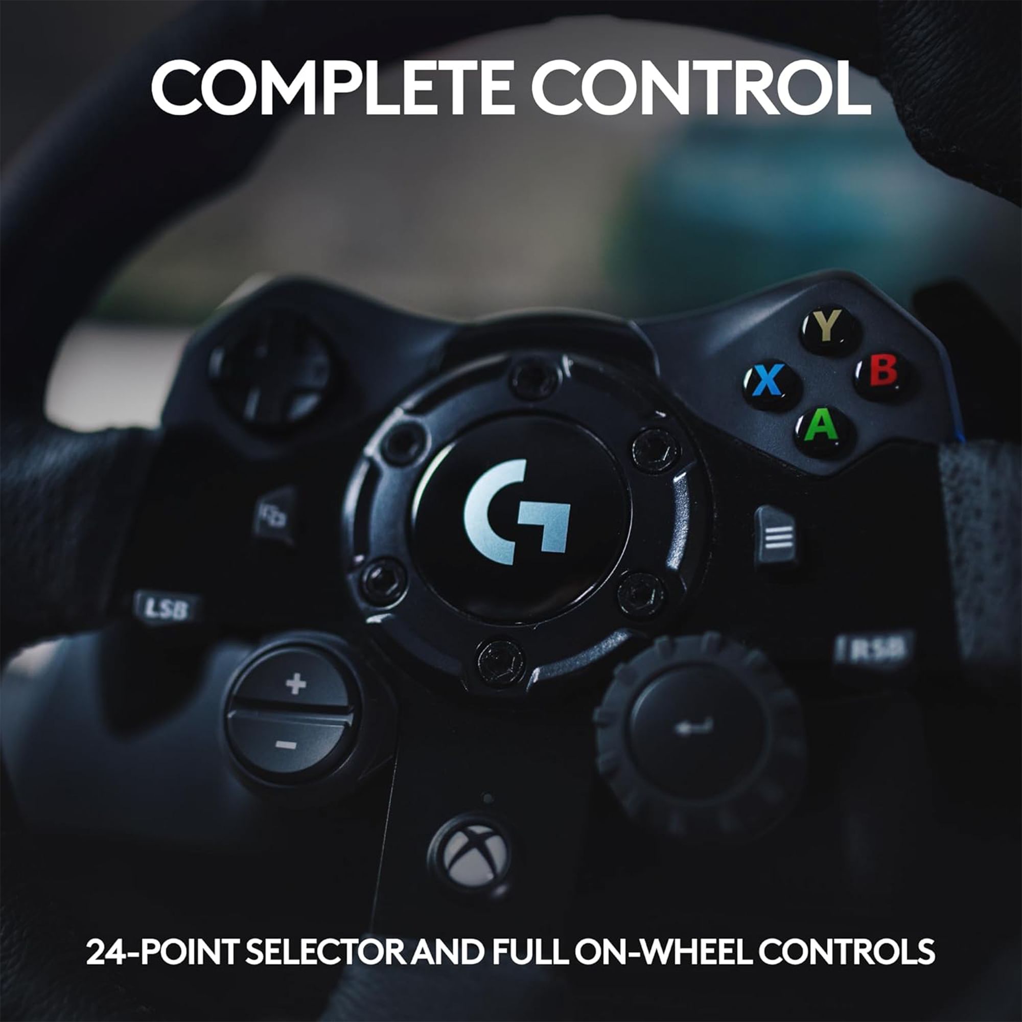 Logitech G923 Racing Wheel and Pedals – Xbox Series X|S, Xbox One, and PC