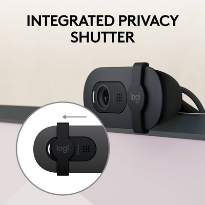 Logitech Brio 100 1080p Full HD Webcam (Graphite)