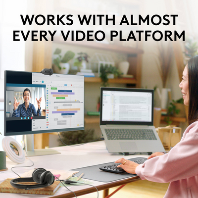 Logitech Brio 100 1080p Full HD Webcam (Graphite)