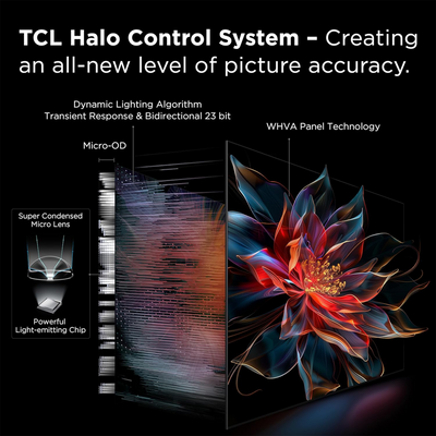 TCL QM8K Series 98" QD-Mini LED QLED 4K UHD Smart TV with Google TV – 98QM8K