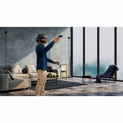 HTC Vive Pro 2 VR Virtual Reality Headset Full Kit