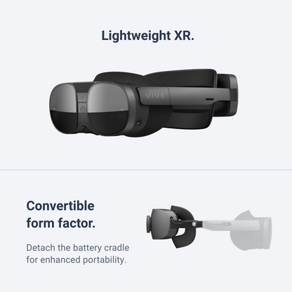 HTC VIVE XR Elite VR Headset for Business with Deluxe Pack