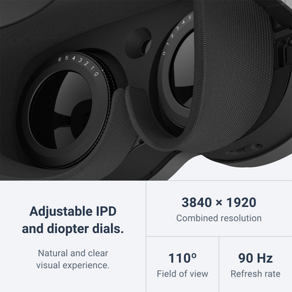 HTC VIVE XR Elite VR Headset for Business with Deluxe Pack