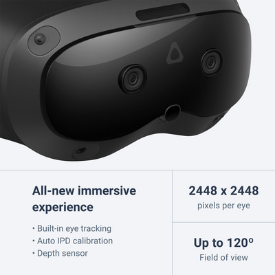 HTC VIVE Focus Vision VR Headset (Consumer Edition)