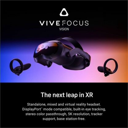 HTC Vive Focus 3 VR Virtual Reality Headset System - Business Edition