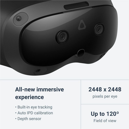 HTC Vive Focus 3 VR Virtual Reality Headset System - Business Edition
