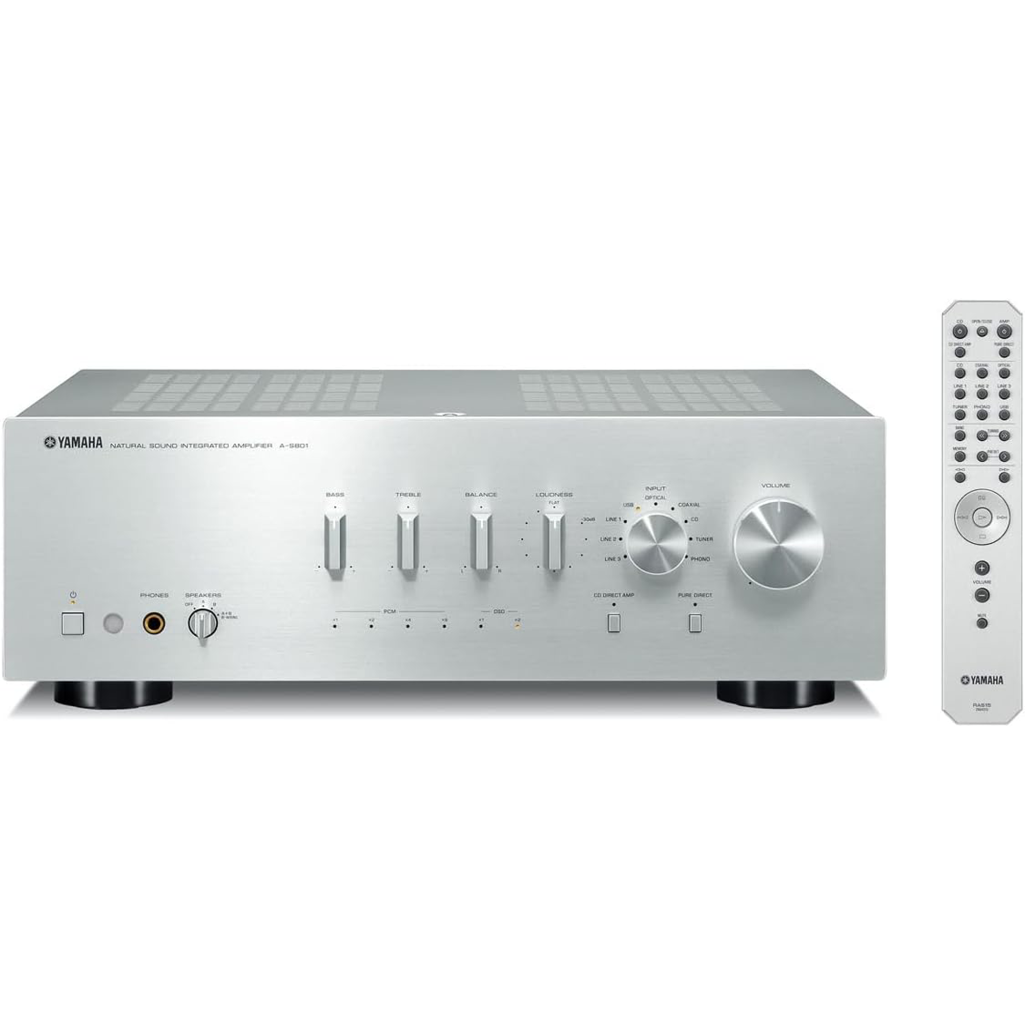 Yamaha A-S801 Integrated Amplifier (Silver)