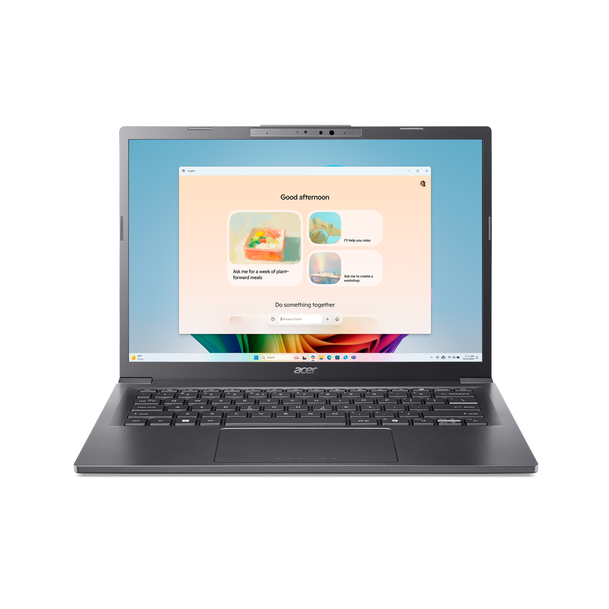 Acer Aspire 14 AI A14-52T Multi-Touch Laptop Copilot+ PC - 2.1 GHz | Intel Core Ultra 5 | 16GB RAM | 512GB SSD | Touchscreen | Windows 11 Home