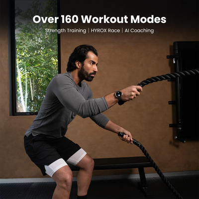 AMAZFIT Active 2 Smart Watch - Black, Silicone Strap