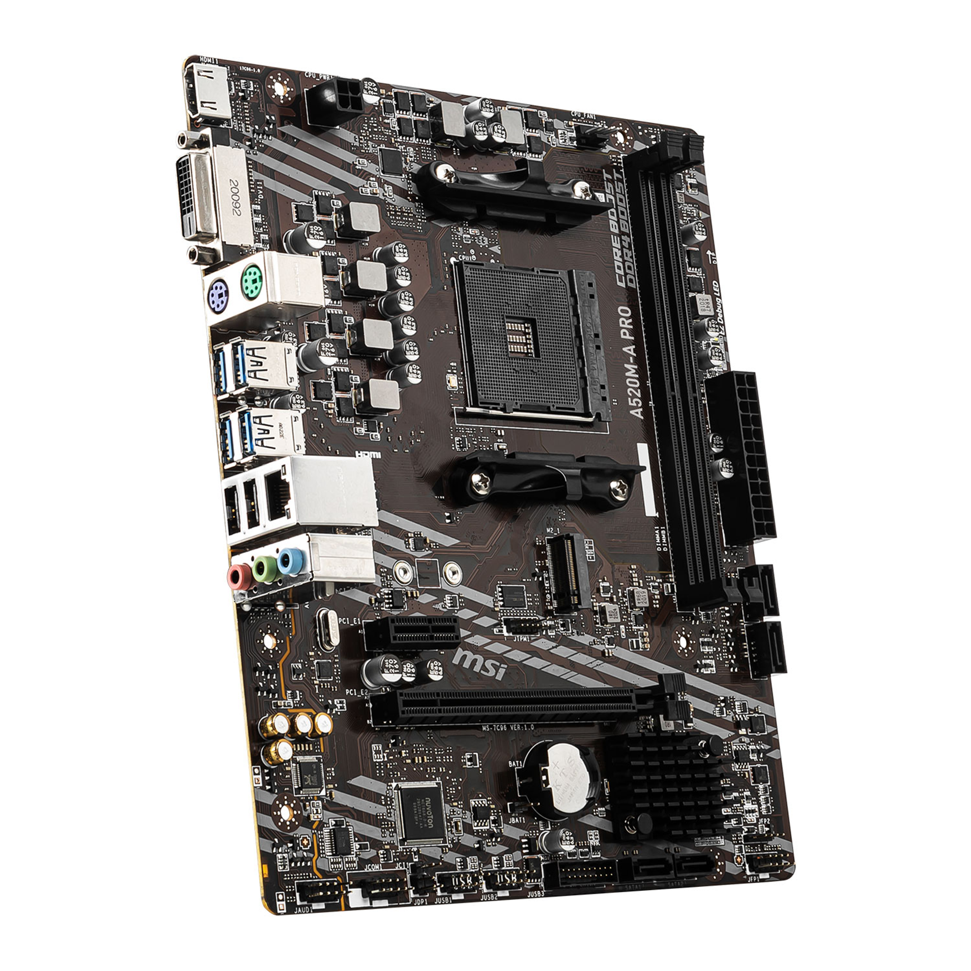 MSI AMD Ryzen A520M-A PRO AM4 MicroATX DDR4 Motherboard