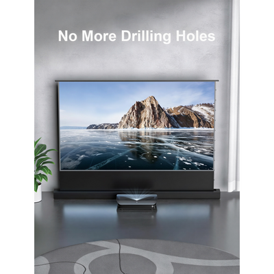 AWOL VISION 100" Cinematic+ ALR Motorized Floor Rising Acoustic Screen - ALR-F210C