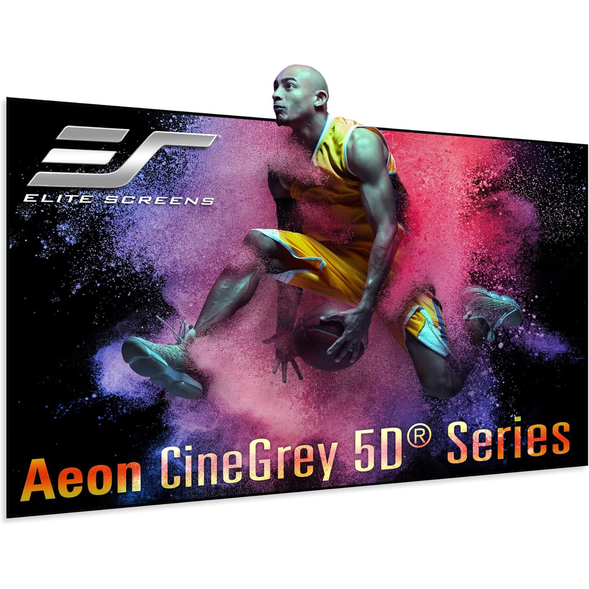 Elite Screens Aeon CineGrey 5D® Series 123" Fixed Frame Projection Screen