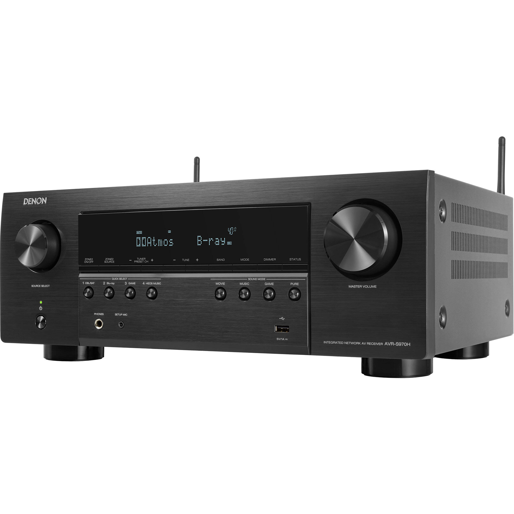 Denon AVR-S970H 7.2-Channel Network A/V Receiver