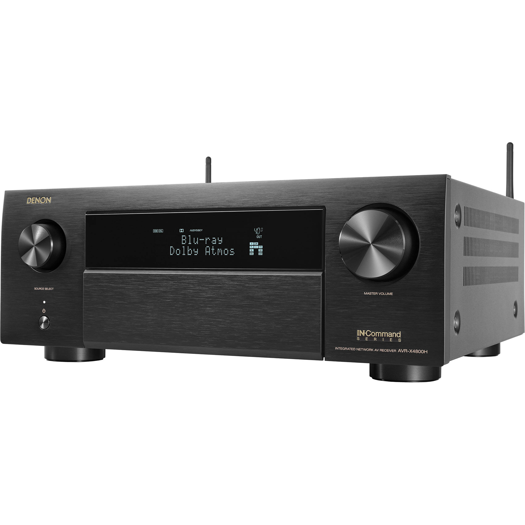 Denon AVR-X4800H 9.4-Channel Network A/V Receiver with Dolby Atmos® - Bluetooth® and Powered by HEOS™ streaming