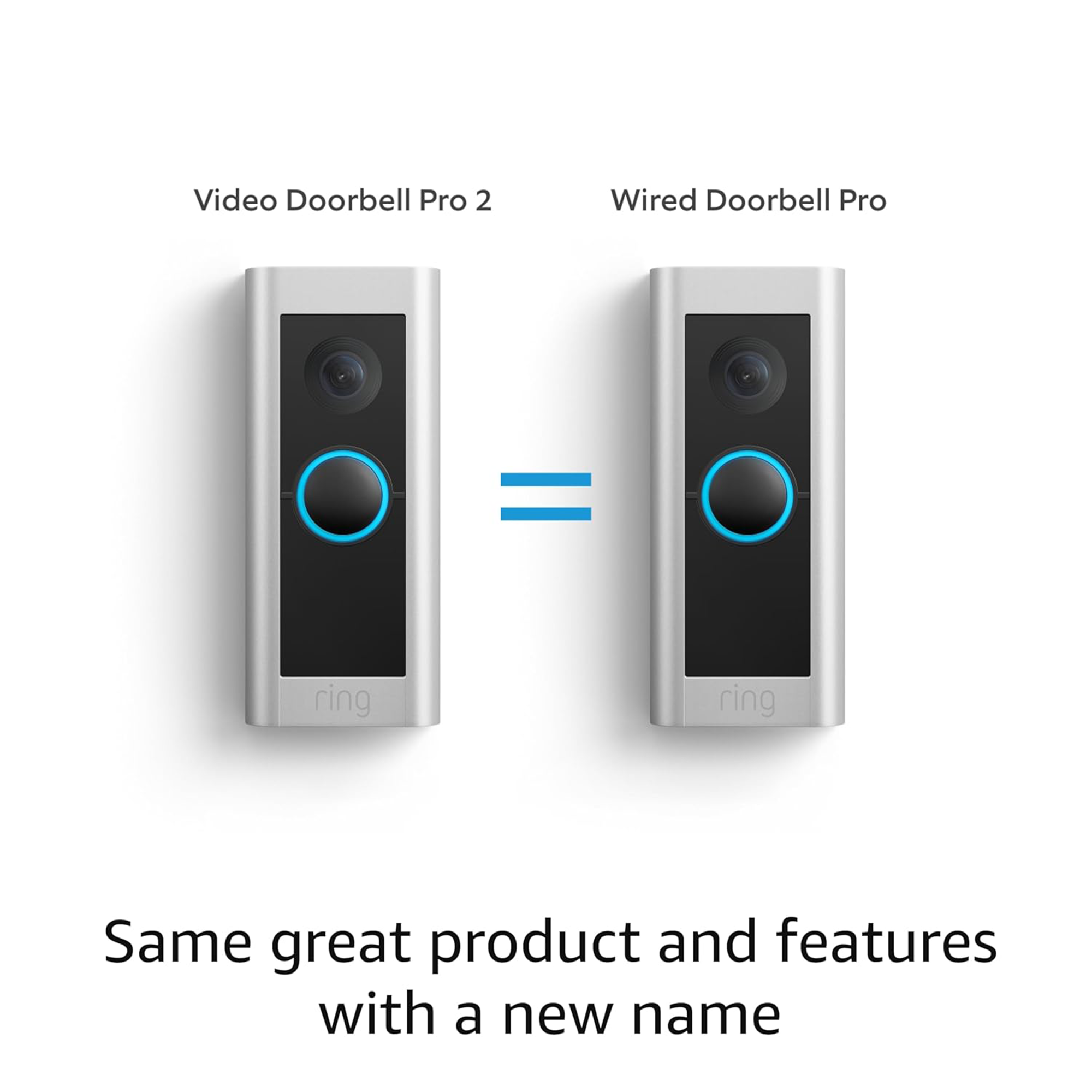 Ring Video Doorbell Pro 2 - Hardwired doorbell with 3D motion detection and Alexa Greetings