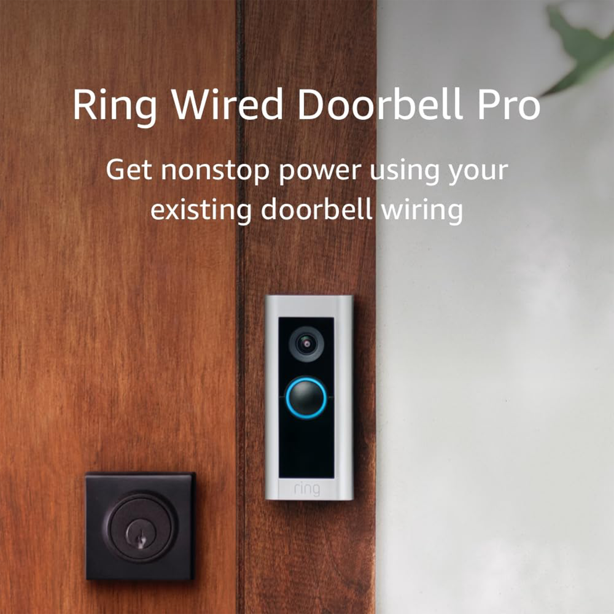 Ring Video Doorbell Pro 2 - Hardwired doorbell with 3D motion detection and Alexa Greetings
