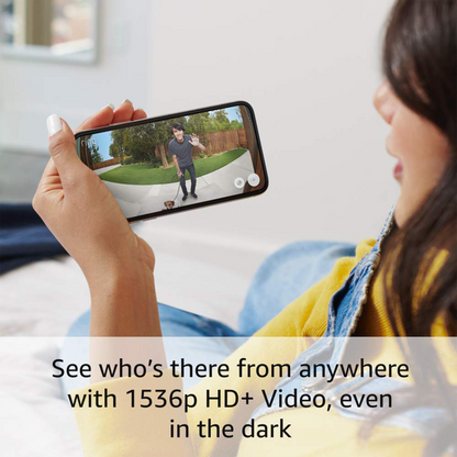 Ring Video Doorbell Pro 2 - Hardwired doorbell with 3D motion detection and Alexa Greetings