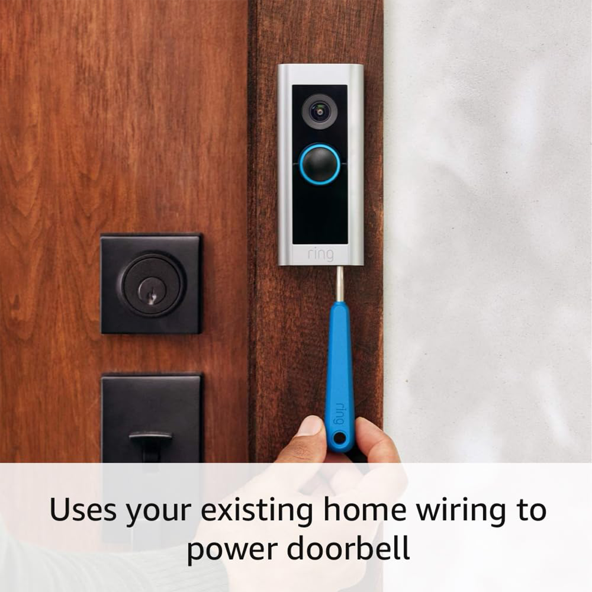 Ring Video Doorbell Pro 2 - Hardwired doorbell with 3D motion detection and Alexa Greetings